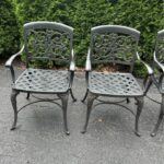 Amalfi Cast Aluminum Outdoor Armchairs